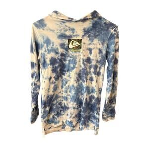 Boys quick silver tie dye hoodie size 12